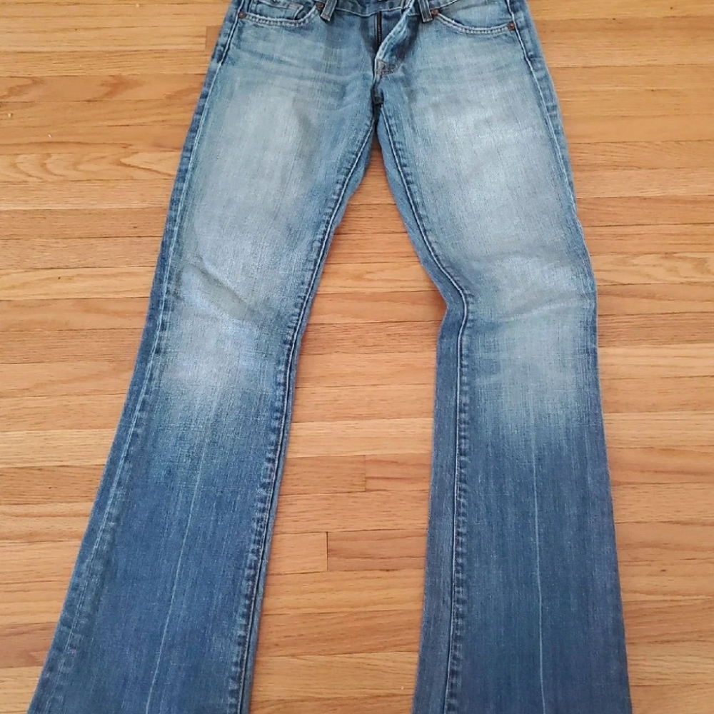 7 for mankind bootcut jeans size 25